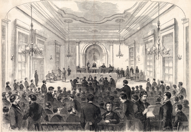 Мирная конференция в Вашингтоне. Февраль 1861 года