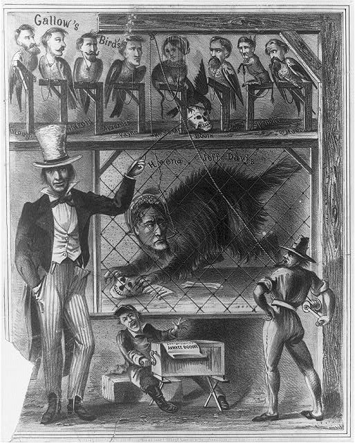 Uncle Sam's menagerie;  June 7, 1865, by G. Querner