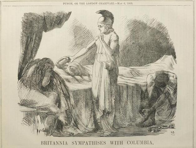 Britannia Sympathises with Columbia