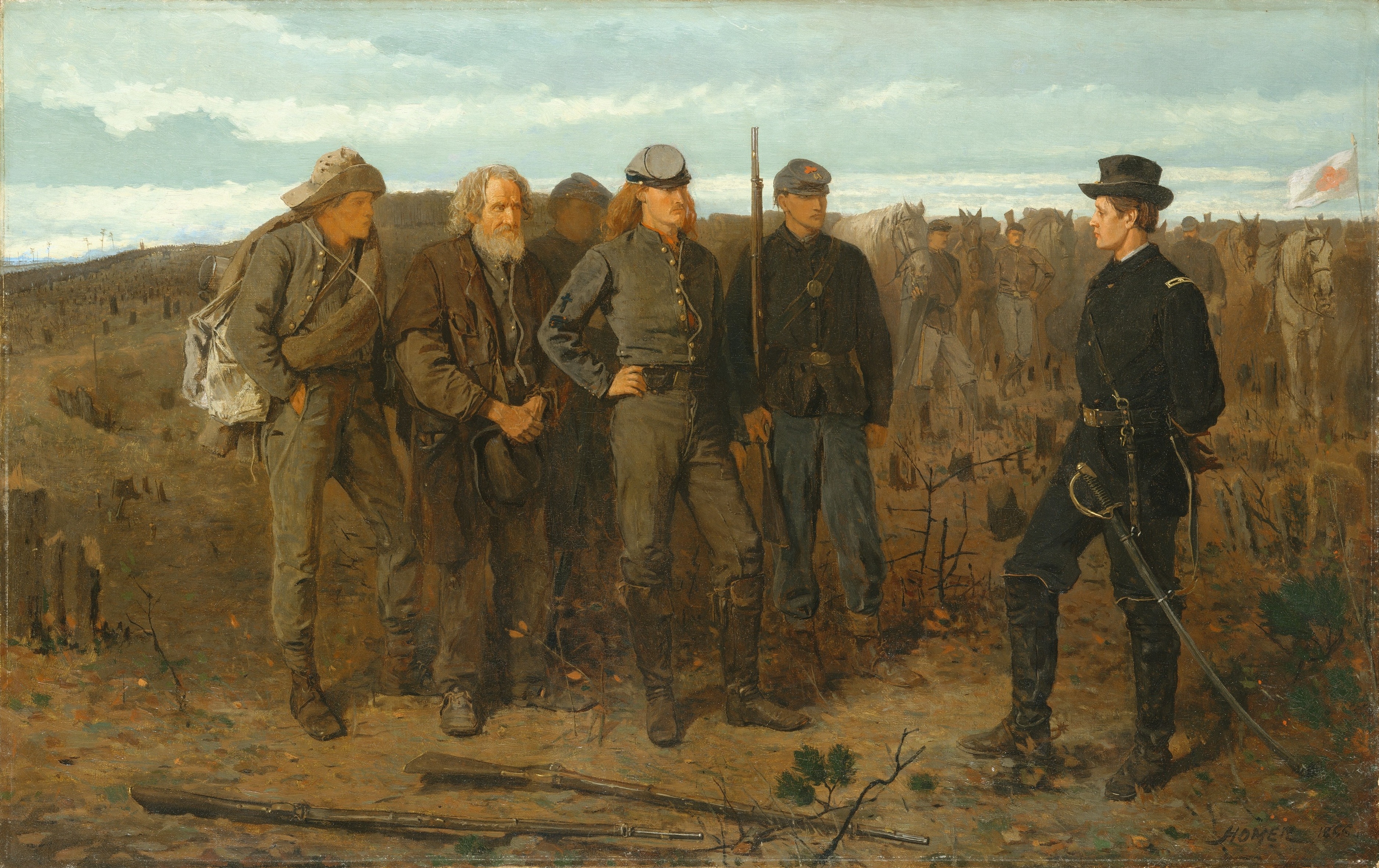 Prisoners from the Front 1866( Пленные с фронта )