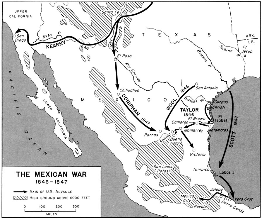 Война с Мексикой, 1846-1848