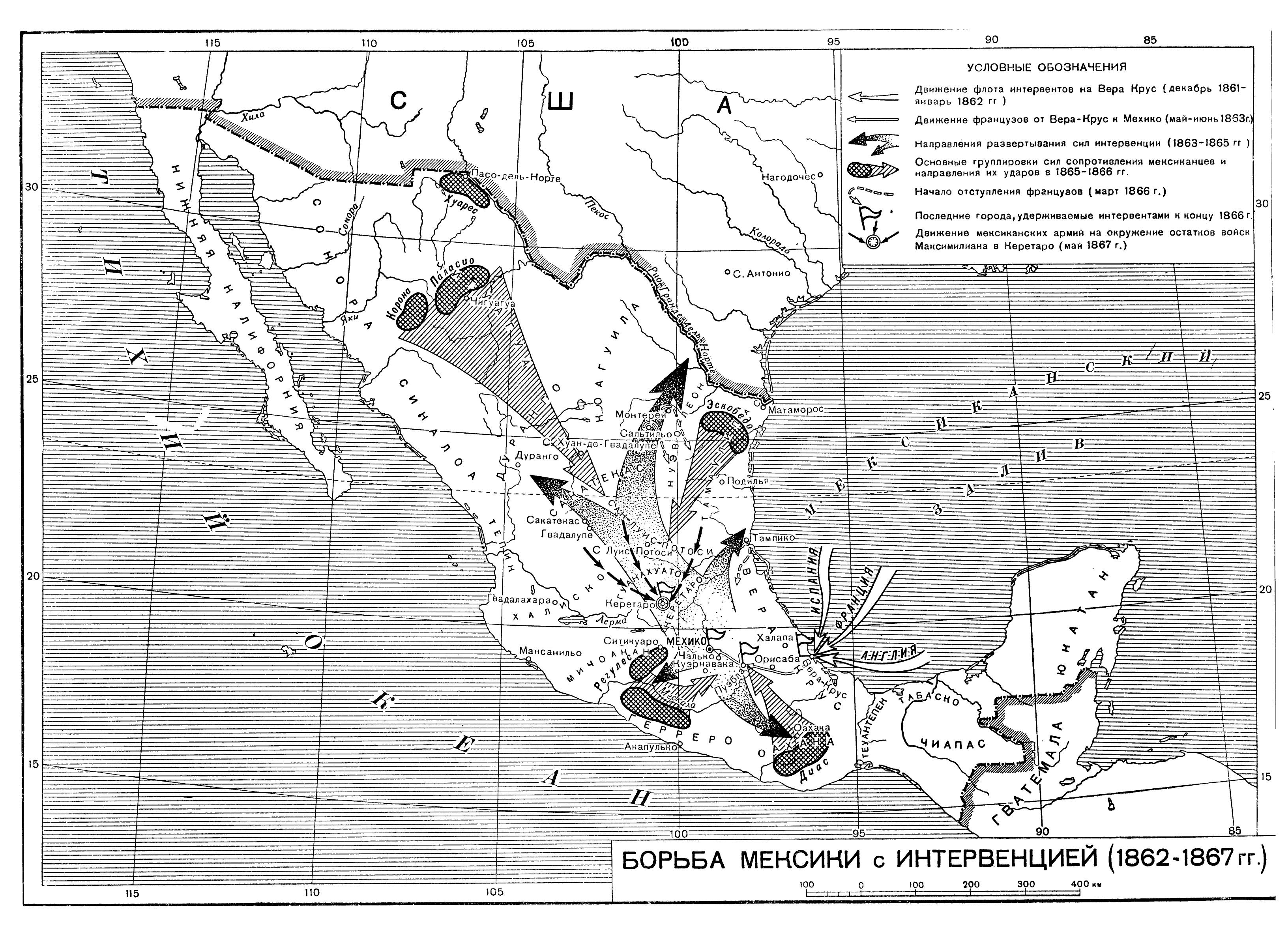 Борьба Мексики с интервенцией (1862-1867)